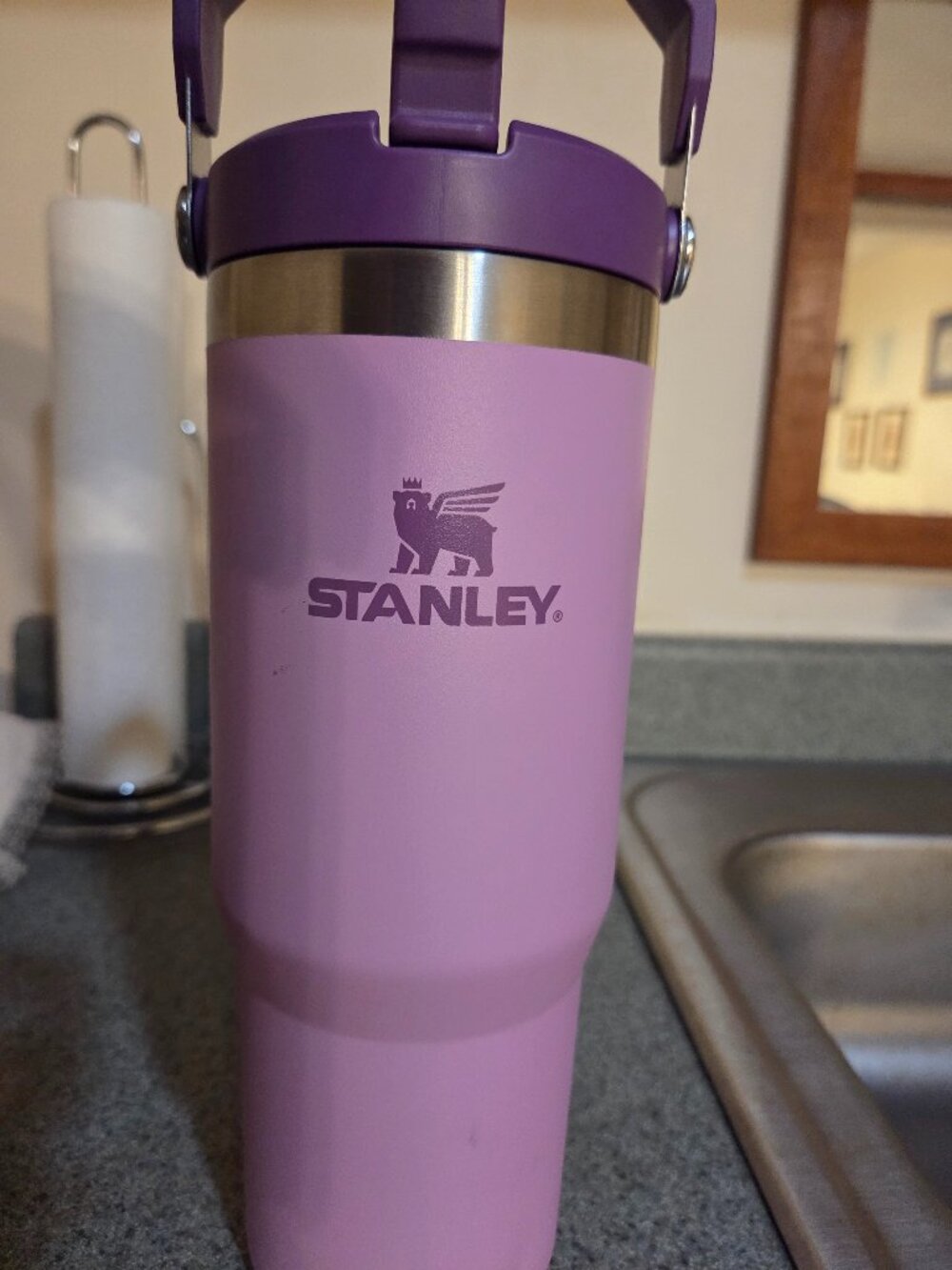 Lilac 30 oz Stanley Flip Straw Tumbler